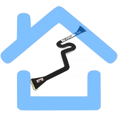 Шлейф матрицы LVDS iMac Pro 27 5K A1862 Mid 2017 (923-02214)