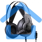 Наушники с микрофоном A4Tech Bloody G437 черный 1.8м мониторные оголовье (G437)