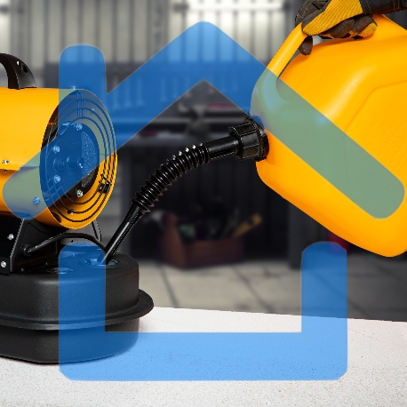 Дизельная тепловая пушка Denzel DHG-10, 10 кВт, 300 м3/ч, прямой нагрев