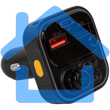 Автомобильный FM-модулятор ACV FMT-130B черный BT USB (40580)-2