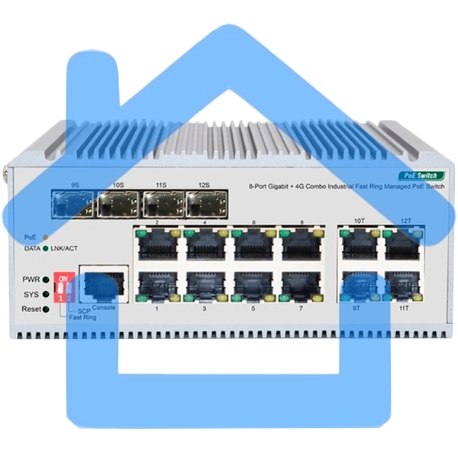 Коммутатор РоЕ OI3112P/185W/A1A-10