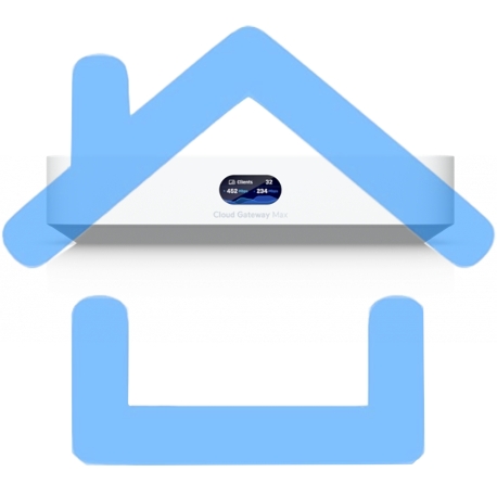 Маршрутизатор Ubiquiti UniFi Cloud Gateway Max 512Gb 4 ядра (1,5 ГГц), 4х 2.5G RJ45, 1х 2.5G RJ45, SSD 512 ГБ