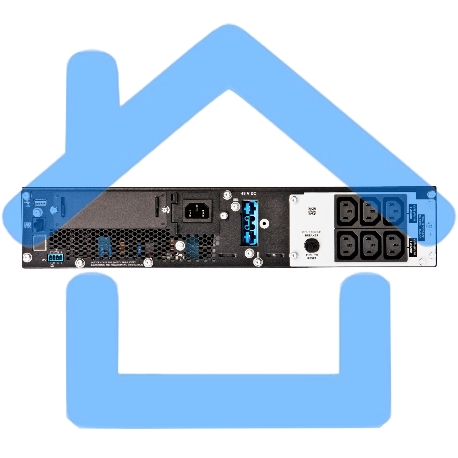 Источник бесперебойного питания APC Smart-UPS SRT SRT1500RMXLI 1500Вт 1500ВА черный-15