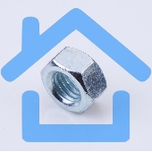 Гайка шестигранная М12 цинк. DIN 934 (уп.50шт) класс прочн. 8.0 пакет СТРОЙМЕТИЗ UTORM969089М12