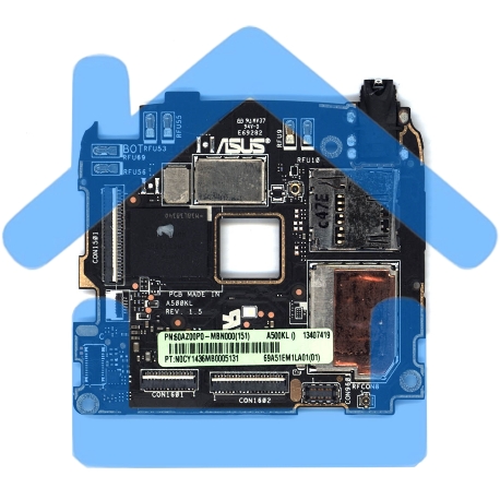Материнская плата для Asus Zenfone 5 A500KL 2*8Gb инженерная (сервисная) прошивка