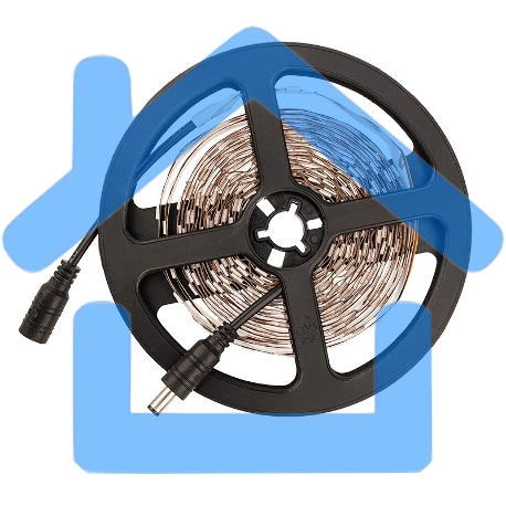 Лента светодиодная открытая, 10 мм, IP23, SMD 5050, 60 LED/m, 12 V, цвет свечения теплый белый-2