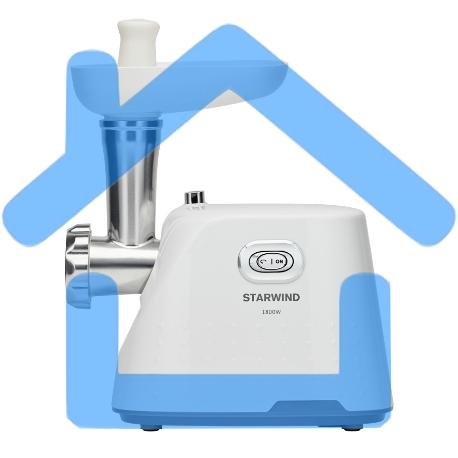 Мясорубка Starwind SMG2341 1800Вт белый-8