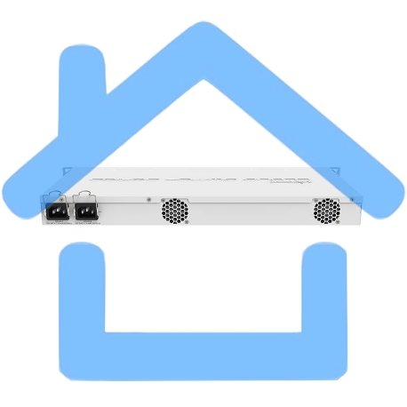 Коммутатор 20PORT SFP 4SFP+ CRS328-4C-20S-4S+RM MIKROTIK-4