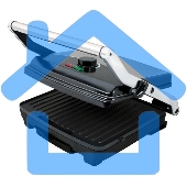 Электрогриль BQ GR1001 Metallic Gray