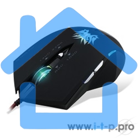 Мышь проводная Crown Gaming CMXG-602 черный, 2200 dpi, USB, кнопки - 6-13