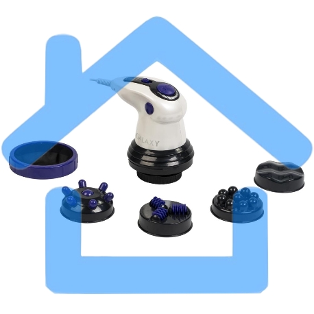 Массажер для тела Galaxy GL 4942, белый/фиолетовый-9