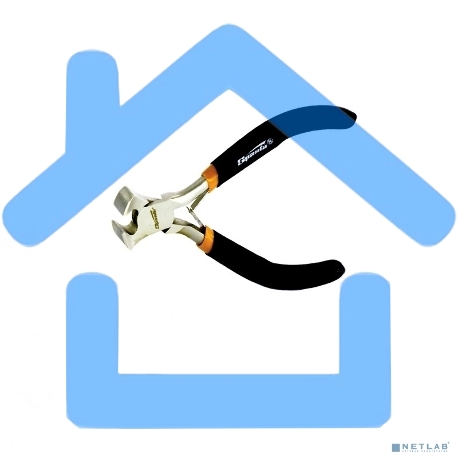 Кусачки торцевые Mini, 105 мм, никелированные, авторазжим Sparta-1