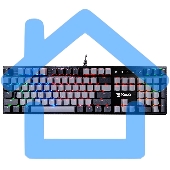 Клавиатура A4Tech Bloody B828N проводная USB черный/серый