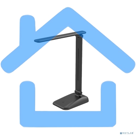 Светильник настольный UF-732 С02 LED 7Вт 3 ур. ярк. черный Ultraflash 14182-2