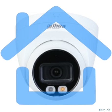 Видеокамера Dahua DH-IPC-HDW2449TP-S-IL-0360B уличная купольная IP-видеокамера 4Мп 1/2.7” CMOS объектив 3.6мм-1