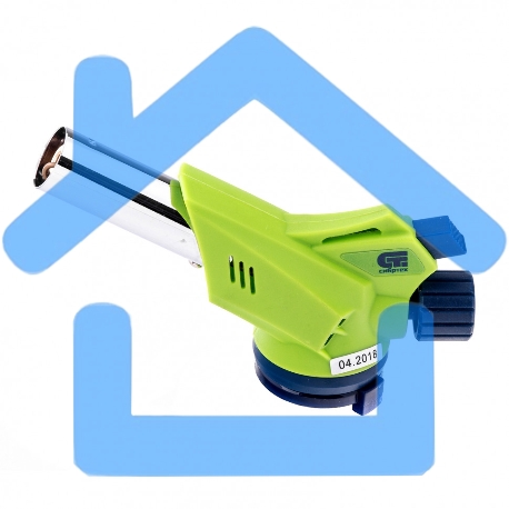 Горелка газовая на бутановый баллон, пьезоподжиг СИБРТЕХ 91421-1