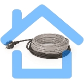 Греющий саморегулирующийся кабель на трубу  Extra Line 25MSR-PB 5M (5м/125Вт) Rexant