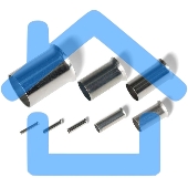 Наконечник штыревой неизол. НШВ 0.75-8 (100шт/уп) 79476 КВТ