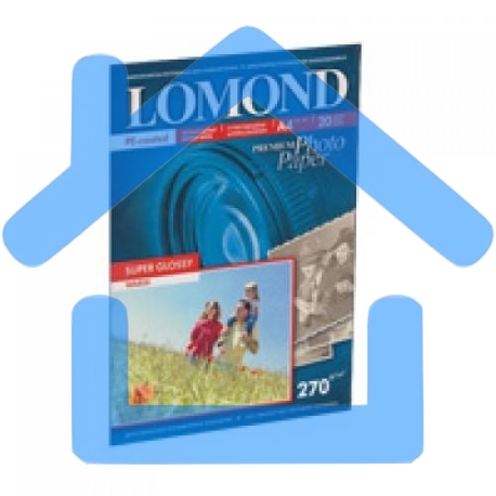 Фотобумага LOMOND 270/A4/20л. СУПЕРГЛ (Warm)