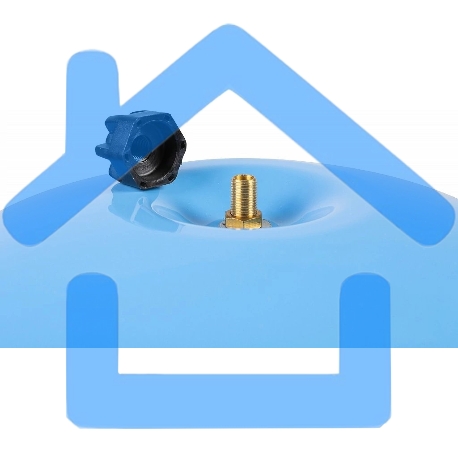 Гидроаккумулятор вертикальный В 50, металлический фланец-1