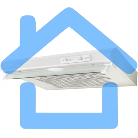 Вытяжка подвесная Jetair Light WH/F/60 белый, 60 см, 350 куб. м/ч, 68 дБ-2