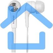Наушники внутриканальные с микрофоном SVEN E-211Mбелый