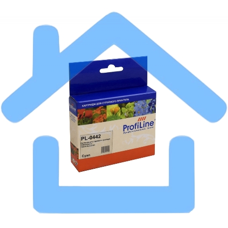 Картридж струйный PL-0442 для принтеров Epson StylusC84 Cyan водн ProfiLine
