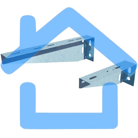 Консоль с опорой 400мм KSP400 КМ LO3720