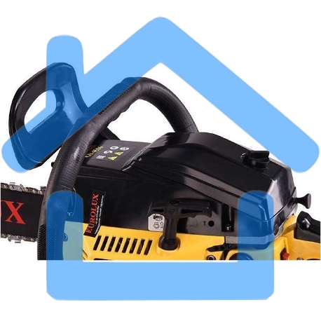 Бензопила EUROLUX GS-45161800Вт (2.45л.с.) 45см3 бак 0.55л шина 40см шаг цепи 1.5'' 72звена-6