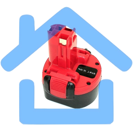 Аккумулятор для Bosch (p/n: 2607335707, 2607335272, 2607335260, BAT0408) 2Ah 9.6V