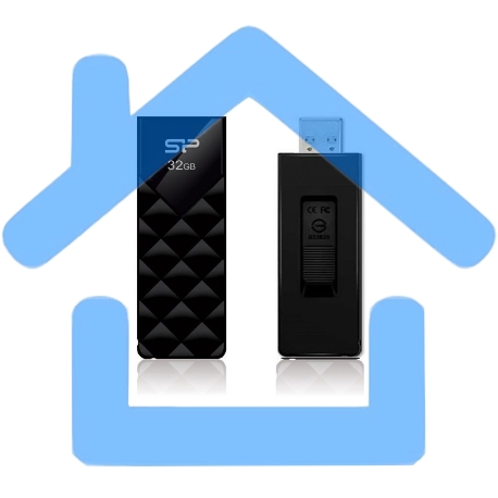 Флешка USB 32Gb Ultima U03 SP032Gb,UF2U03V1K USB 2.0 черный-7