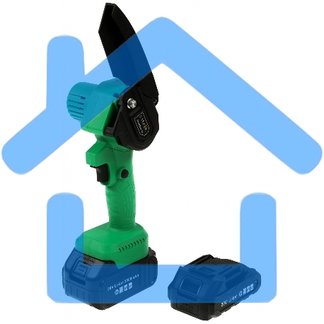 Пила цепная аккумуляторная ZITREK GreenSaw 20 Extra power 20В, 3А·ч Li-ion аккум. 1шт, 1,5А·ч Li-ion аккум. 1шт, ЗУ-2