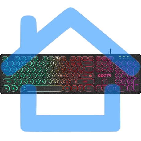 Клавиатура Defender Ozoth GK-106 проводная, USB, черный