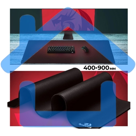 Коврик для мышки Defender FLICK XL REDRAGON-2