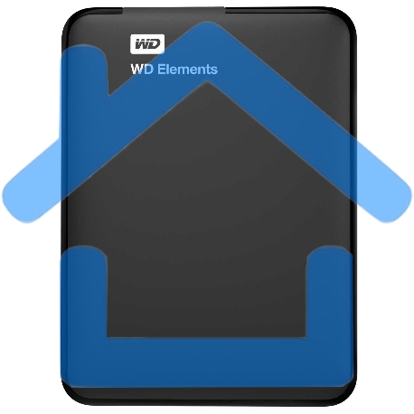 Внешний жесткий диск HDD WD 1Tb Original USB 3.0 WDBUZG0010BBK-WESN Elements Portable 2.5