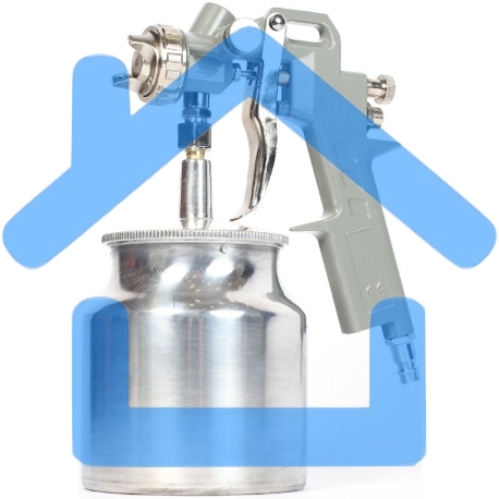 Краскопульт пневматический PATRIOT LV 162В. н/б 1,0 л, сопло 1,5 мм,141- 200 л/мин, быстросъем 1/4