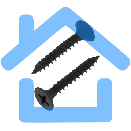 Саморез гипсокартон-металл KRANZ 3.5х25, пакет (20шт.)-1