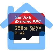 Флеш карта Sandisk Extreme Pro microSDXC 256Gb + SD Adapter + Rescue Pro Deluxe 200Mb/s