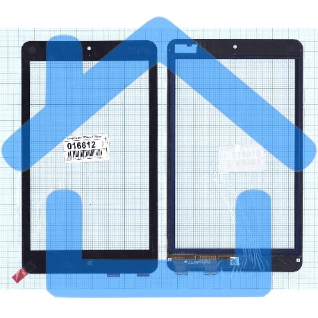 Сенсорное стекло (тачскрин) для Lenovo ThinkPad 8, черное-3