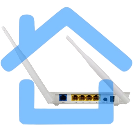 Сетевое оборудование TENDA F300 маршрутизатор 802.11n, до300Мбит/с, 2T2R, LAN: 4х10/100Мбит/с, WAN: 1х10/100Мбит/c, 2 внешние антенны 5дБи.-8