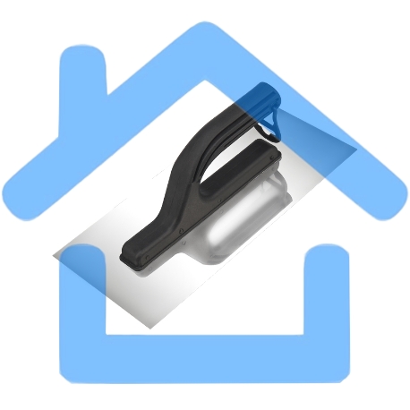 Гладилка нержавеющая 130х270 мм, пластиковая ручка Rexant