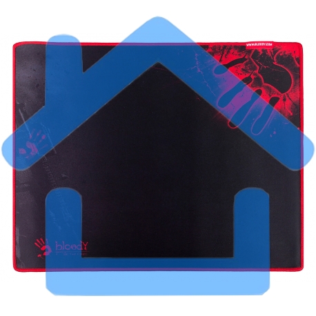 Коврик для мыши A4 Bloody B-080S черный/рисунок-1