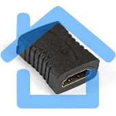 Переходник Exegate EX284925RUS HDMI-HDMI EX-HDMI-FFC (19F/19F, позолоченные контакты)