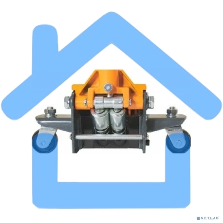 Домкрат подкатной 3 т. гаражный двухпоршневой, с уменьшенной высотой подхвата, 75-505 мм Ombra OHT233S-2