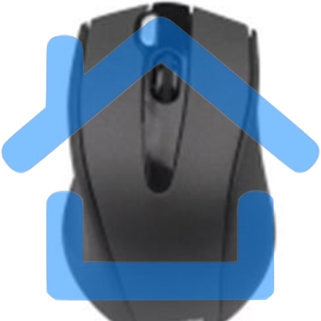 Мышь беспроводная A4Tech G9-500F черный, 1200 dpi, радиоканал, USB, кнопки - 4-2