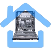 Встраиваемая посудомоечная машина Zigmund & Shtain DW 139.6005 X, черный, 59.5 см, 12 компл., 49 дБ, класс A++