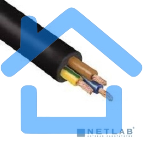 Провод соединительный ПВС 3х0,75 мм² 200 м черный ГОСТ 7399-97-1