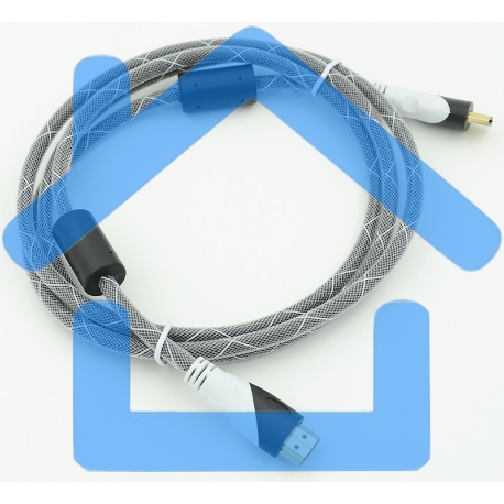 Кабель HDMI Ver.1.4 черный jack HDMI(19pin)/HDMI(19pin) 1.8м феррит.кольца позолоченные контакты-1