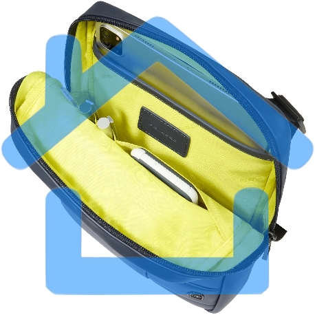 Сумка мужская Piquadro Wollem CA1816W129W/BLU, синий, полиуретан-4