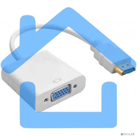 Переходник KS-is KS-315 Адаптер HDMI M в VGA F -1